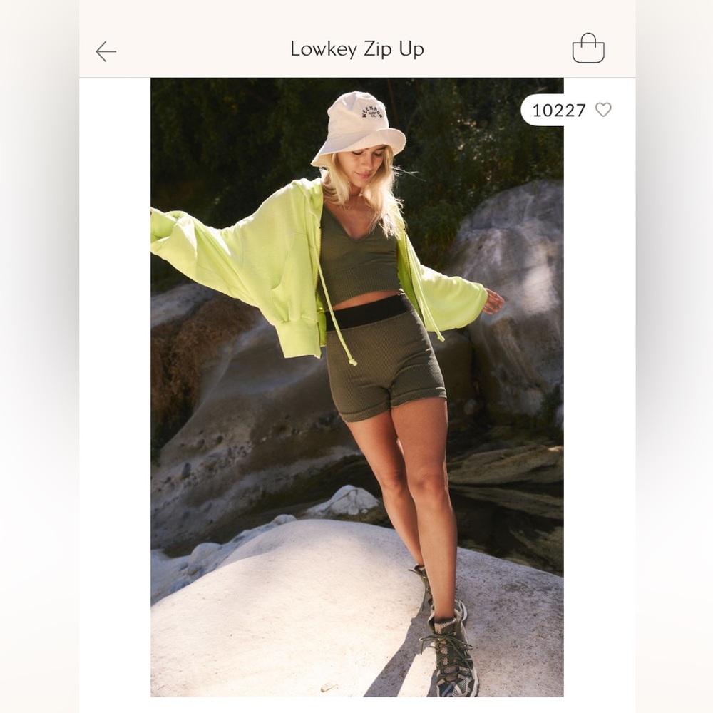 Free People Movement Zip Up Hoodie